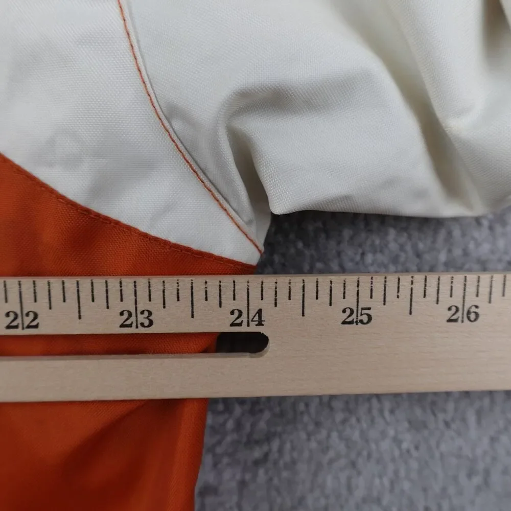 Vintage Texas Longhorns Jacket Men's M Orange White Red Oak Sportswear Hooded